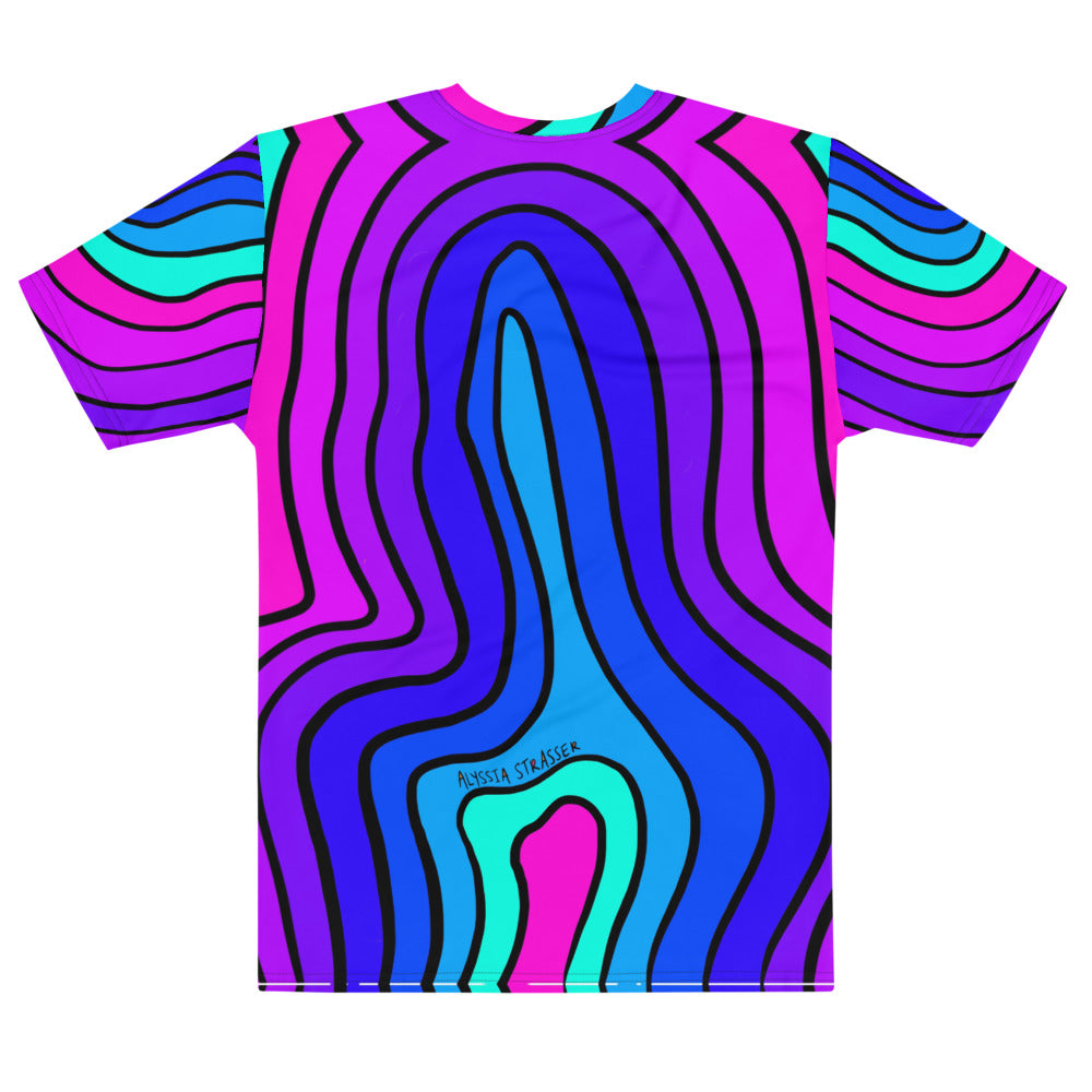 Trippy Girl T Shirt Art By Alyssia Strasser 5667